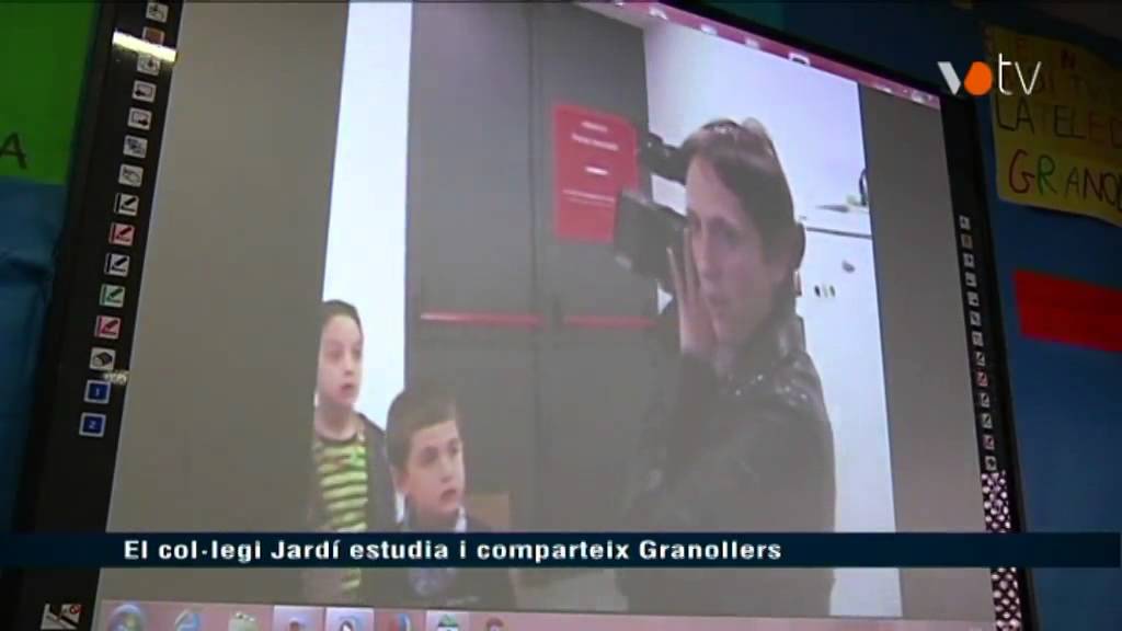 VOTV - El col.legi Jardí estudia i comparteix Granollers