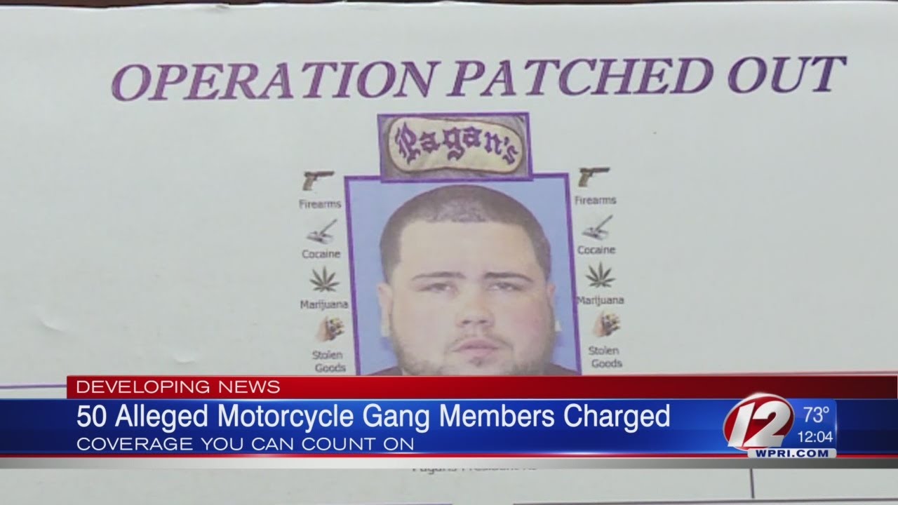 Suspected Motorcycle Gang Leader Arraigned on Dozens of Charges - YouTube