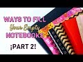 MORE Ways To Fill Your Empty Notebooks - PART 2!