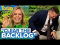 Karl exposes Ally’s ‘code brown’ situation as segment plunges into chaos | Today Show Australia