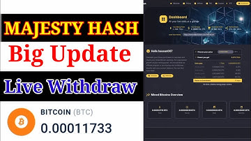 Majesty Hash earning 2021/ Majesty hash btc mining website/ majesty hash Withdraw prof /Ah technical
