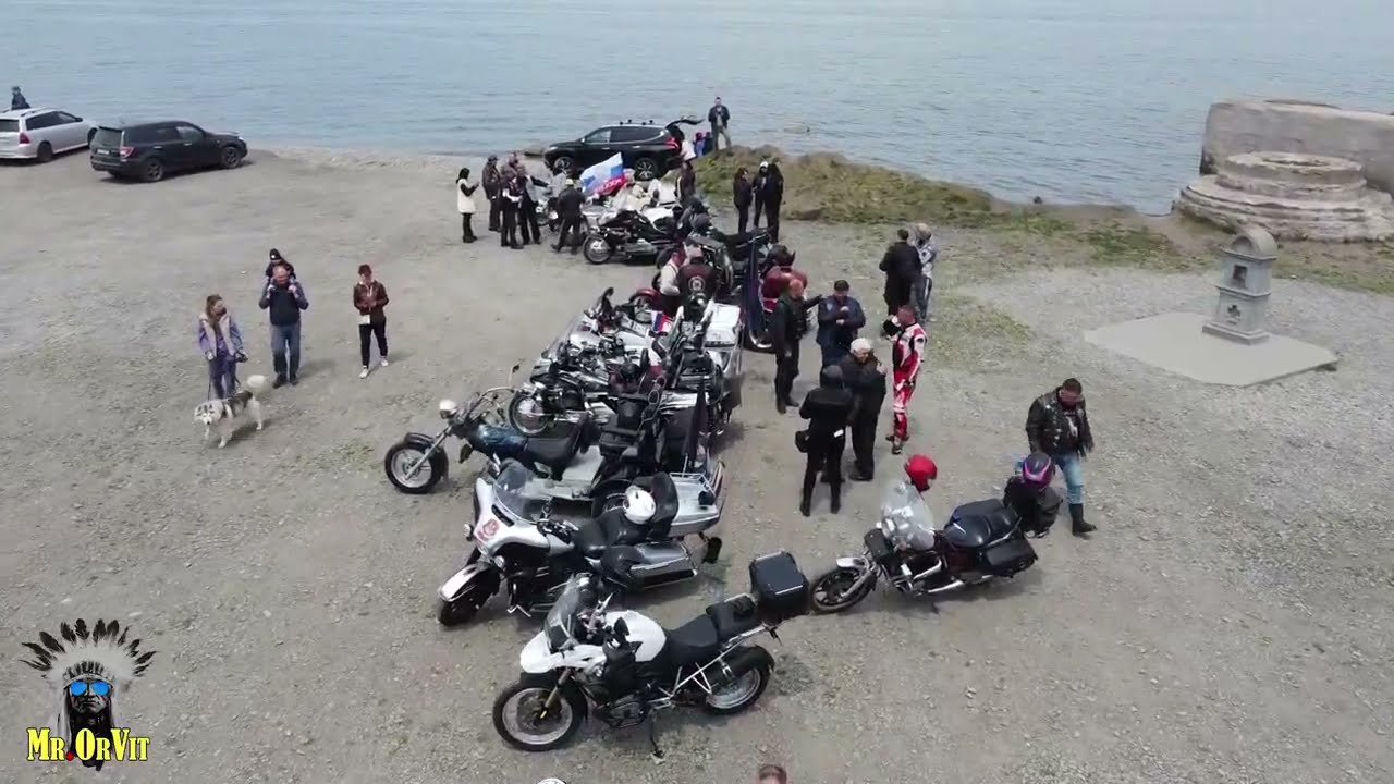 Открытие байкерского сезона 14 мая 2022 Владивосток остров Русский  biker season May2022 Vladivostok