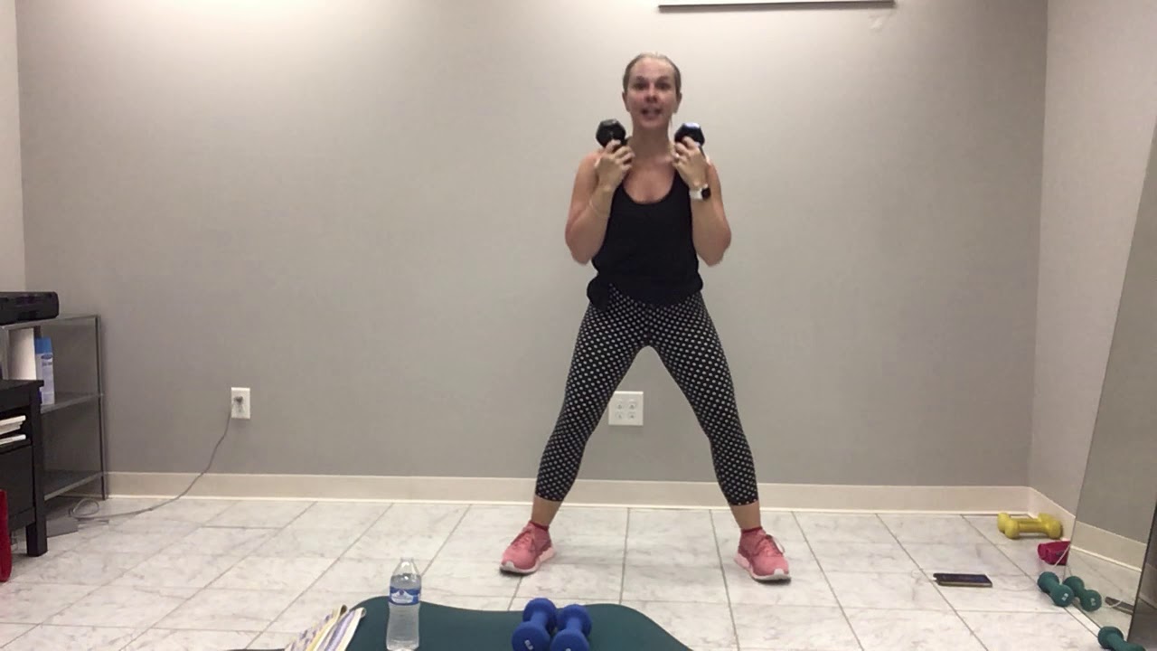 Dumbbell/barbell strength workout!! YouTube