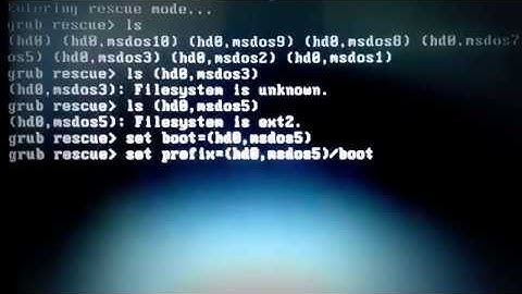 Grub Rescue Fixed: Windows or Ubuntu Fixed Solution