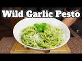 How to make the BEST WILD GARLIC PESTO - Spring Pasta Recipe