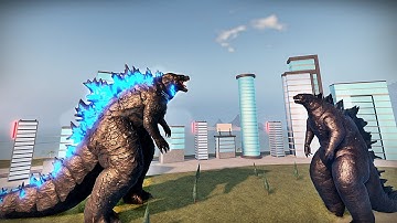 Godzilla 2021 Vs Godzilla 2019 Epic Battle I Kaiju Universe