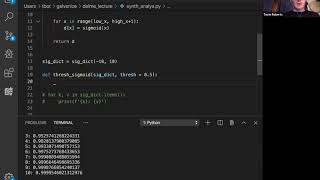 Galvanize DSI Technical Interview Coding Prep, Part 8: Writing and analyzing Sigmoid