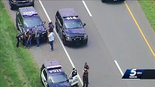 Suspect in custody after leading police on chase in Oklahoma City