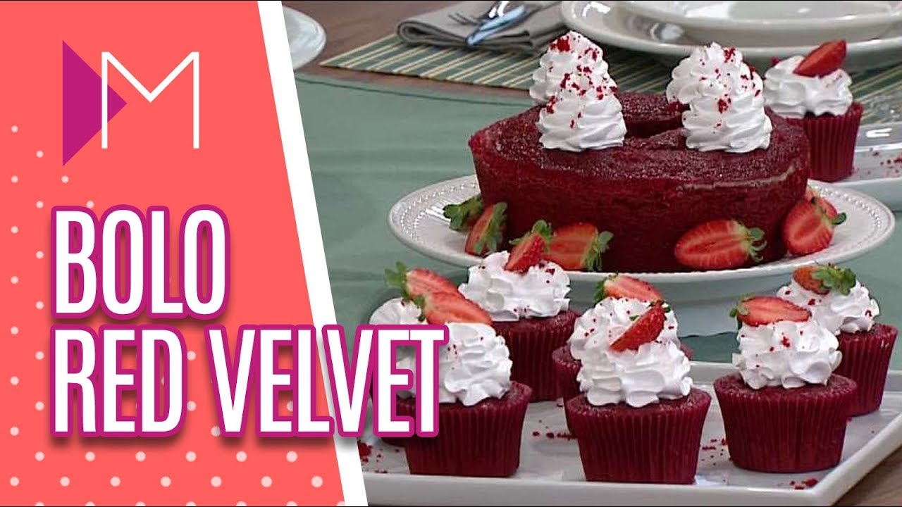 Bolo red velvet da vovó - Mulheres (24/04/20)