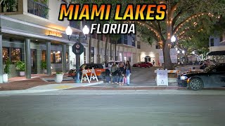 Miami Lakes Florida Driving Through