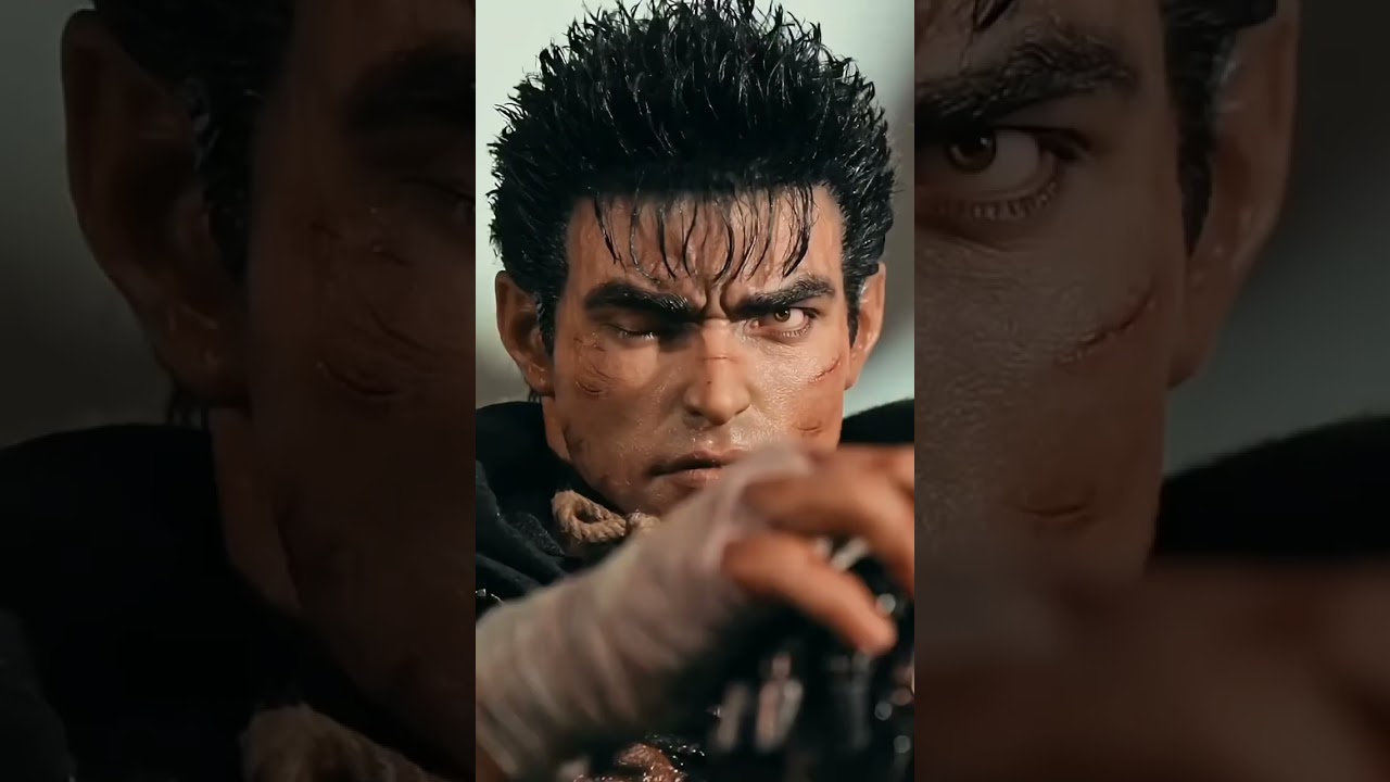 hyper realistic statue of Guts 😱it literally looks like he is alive #figure_gk #figure #berserk1997