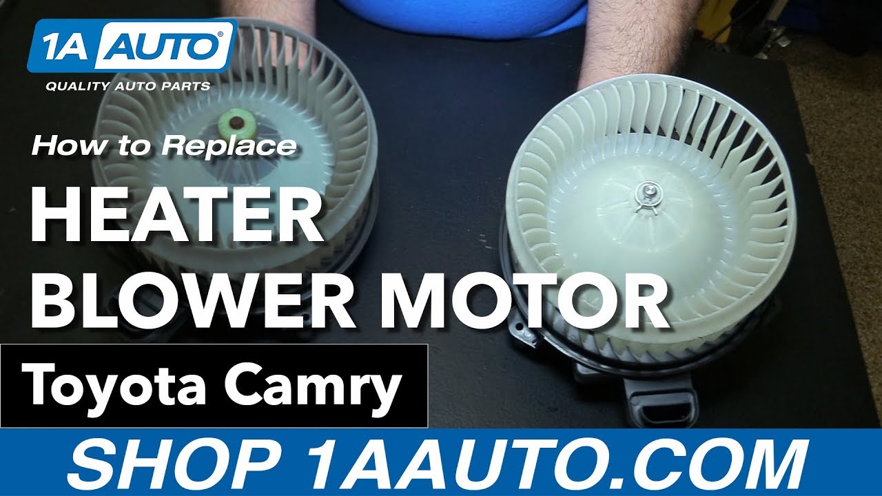 How to Replace Blower Motor 2006-11 Toyota Camry | 1A Auto