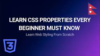 Learn CSS Properties Every Beginner Must Know 🚀