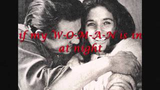 Watch Johnny Cash WOMAN video