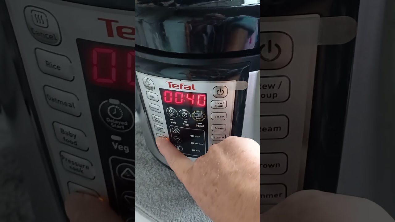 START  Tefal CY505E30 #tefal #multicooker #tefalerror #e2tefal