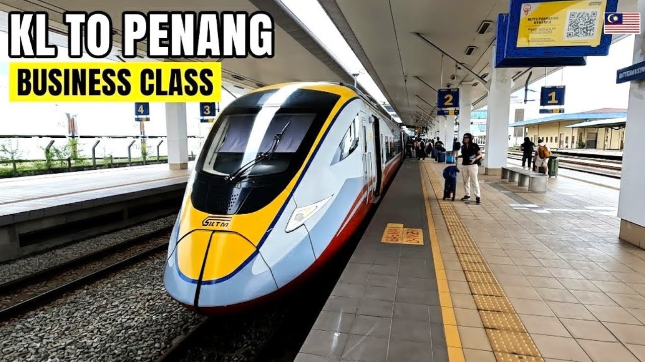 Путеводитель по маршруту Куала-Лумпур — Пенанг на поезде (бизнес-класс) + трансфер на пароме 🇲🇾
