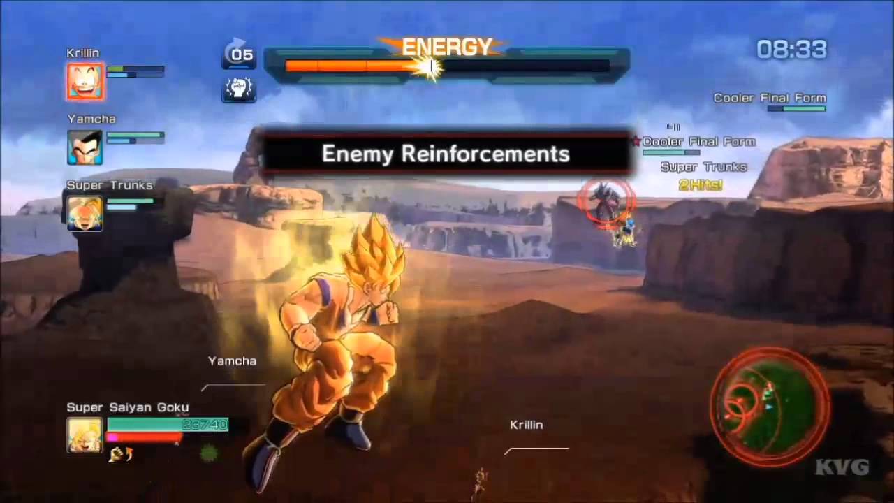 Dragon Ball Z Battle of Z SS Goku VS Cooler Final Form (Story Battle