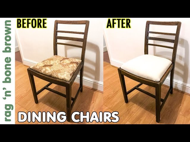 How to Make Dining Chair Cushions with Bonus Embellishment