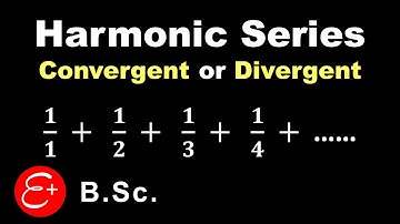 🔴 HARMONIC SERIES - Convergent or Divergent || Infinite Series - 3 || in HINDI for B.Sc.