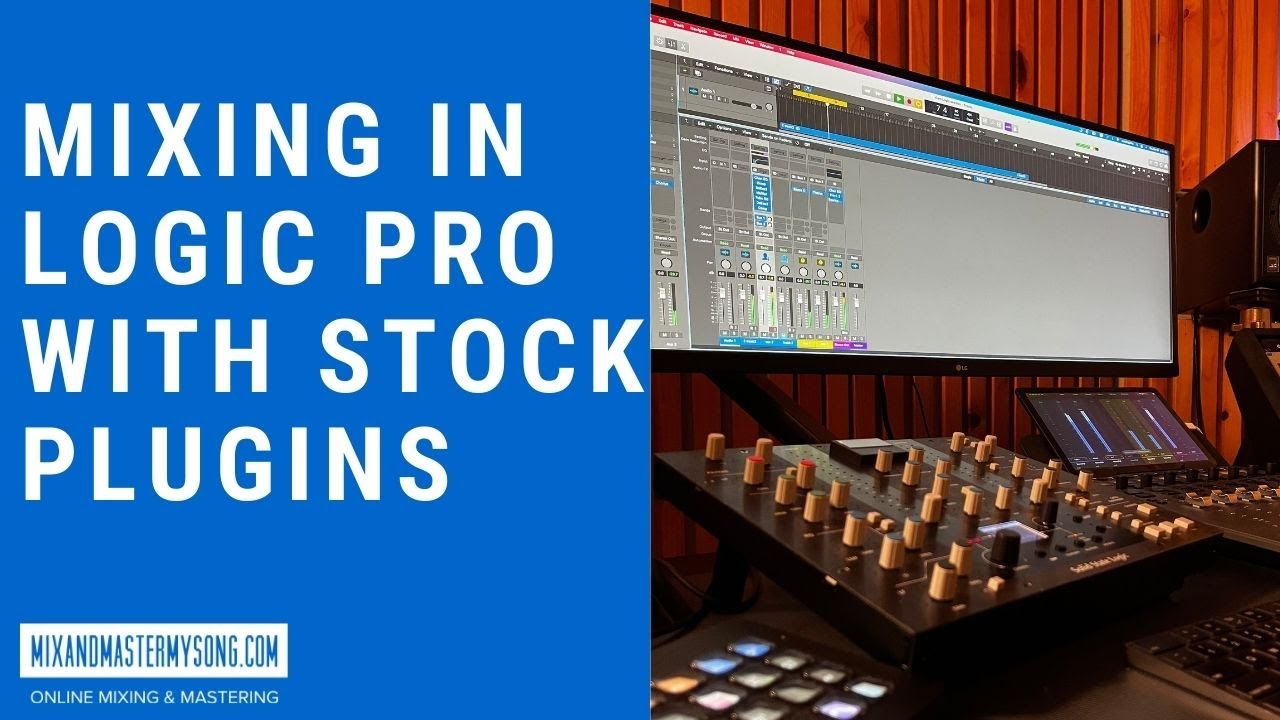 Mixing Vocals in Logic Pro X with Stock Plugins - YouTube
