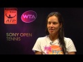 Sony Open Tennis interview with Ivanovic