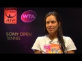 Sony Open Tennis interview with Ivanovic