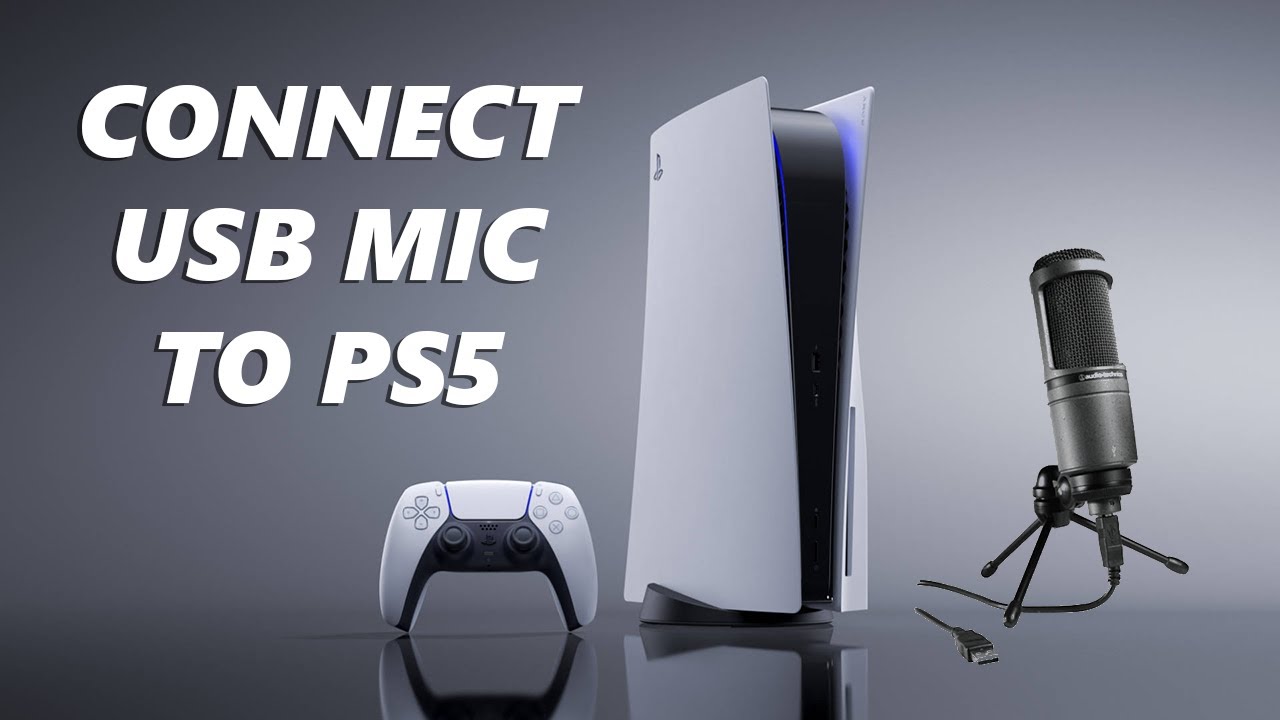 How To Connect USB Microphone To PS5 