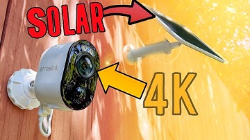 Easy Wireless Security Camera - Reolink Argus 3 with Solar Panel