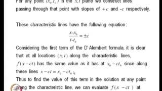 Mod-01 Lec-22 Analytical Methods for Solving the Wave Equation