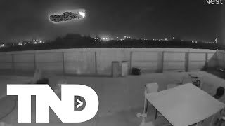 UFO in California? Man captures odd shaped object on his outdoor camera