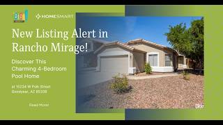 NEW LISTING ALERT! 4-Bedroom Pool Home in Rancho Mirage – 15234 W Polk St, Goodyear, AZ 85338 NEW LISTING ALERT! 4-Bedroom Pool Home in Rancho Mirage – 15234 W Polk St, Goodyear, AZ 85338
