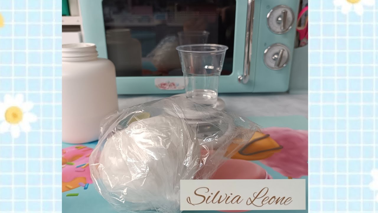 la mia ricetta della porcellana fredda cotta al microonde - step by step cold porcelain tutorial ❤️