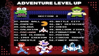 Retro Gaming NES 52 in 1 Cartridge Gameplay
