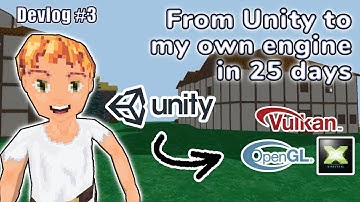 Porting my Unity game to my own engine in 1 month - Medieval Life Devlog