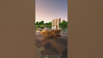 How to build a small boat 🚤 in Minecraft ✅ #shorts