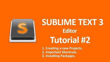 Sublime Text 3 Editor   Tutorial #2 Tamil