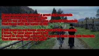 Video thumbnail of "Cold Mountain - Great High Mountain with lyrics"