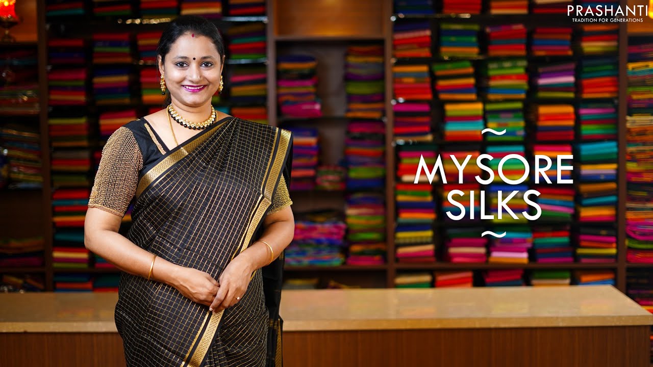 Mysore Crepe Silk Sarees | 9 Feb 2021 | Prashanti - YouTube