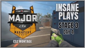 m0nesy NO SMOKE? Major Day 3 Stage 3 | INSANE PLAYS  - StarLadder Budapest * CS2 Montage HIGHLIGTHS