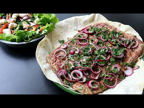 ЛЕНИВЫЕ ЛЮЛЯ КЕБАБ. МАРИНОВАННЫЙ ЛУК. ПРОСТО И ВКУСНО.