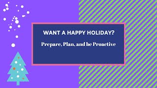 Holiday Parenting Plan Tips