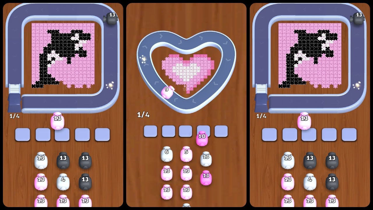 Color Puzzle Parts Game Android Gameplay