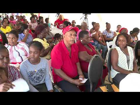 Handing Over Ceremony for 68 Housing Units in Georgetown, Portsmouth