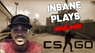 CS:GO INSANE PLAYS #003 4K & DEFUSE CACHE USP 