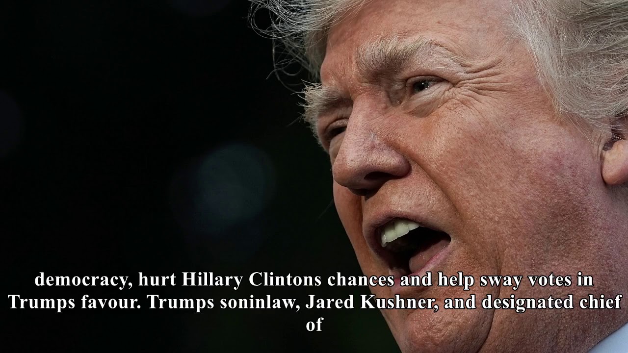 Trump reportedly told close aides that admitting russia hacked dnc emails was a 'trap' | GLOBAL NEW