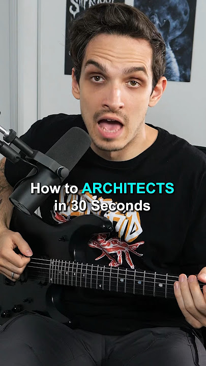 How to Architects in 30 seconds #shorts