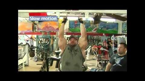 Branch Warren, Rest Pause Weighted Pull Ups