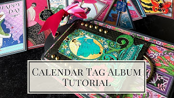 Calendar Tag Album Tutorial
