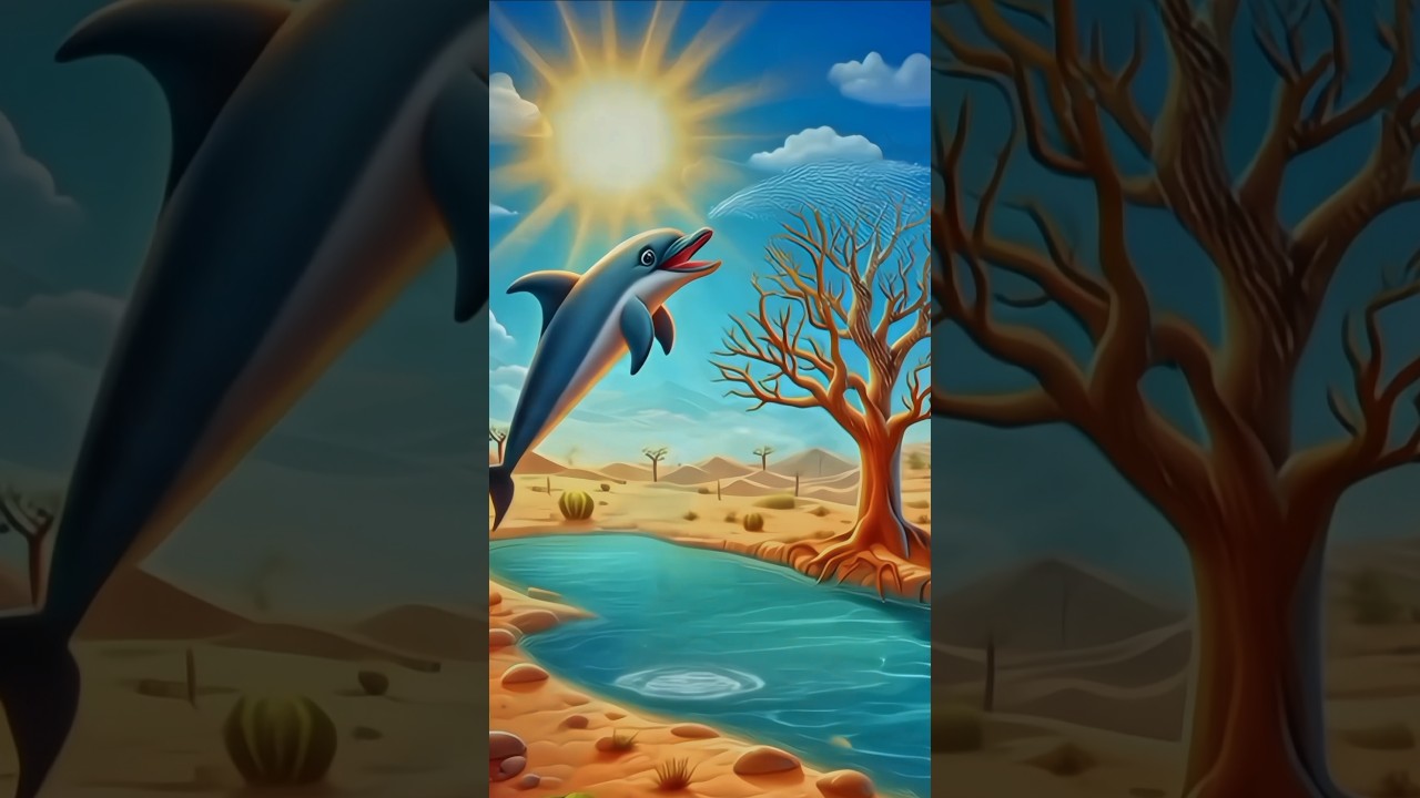 The Dolphin Who Saved a Tree 🌳🐬