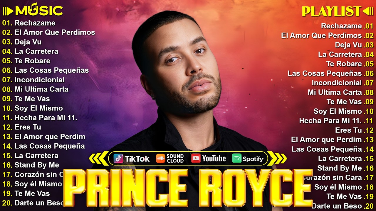 LAS 30 MEJORES BACHATAS DE PRINCE ROYCE - PRINCE ROYCE MIX ÉXITOS SUS MEJORES BACHATAS ROMÁNTICAS
